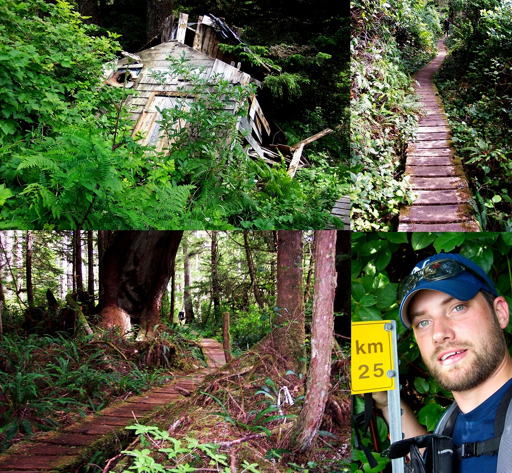 CANADA BC West Coast Trail 1208 25km collage